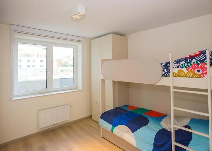 In Belgium With Sea View Terrace 公寓 米德尔克尔克