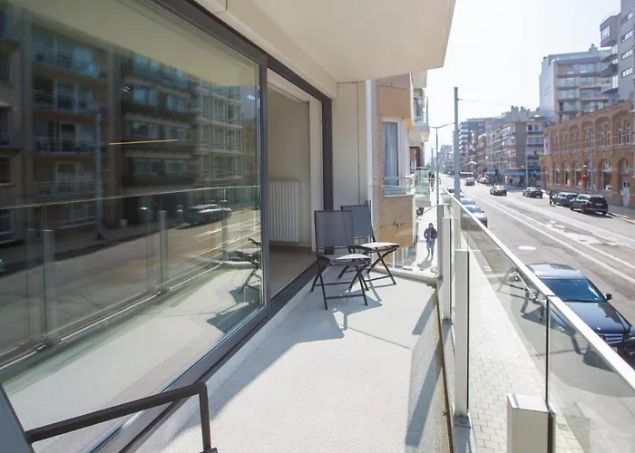 公寓 In Belgium With Sea View Terrace 米德尔克尔克